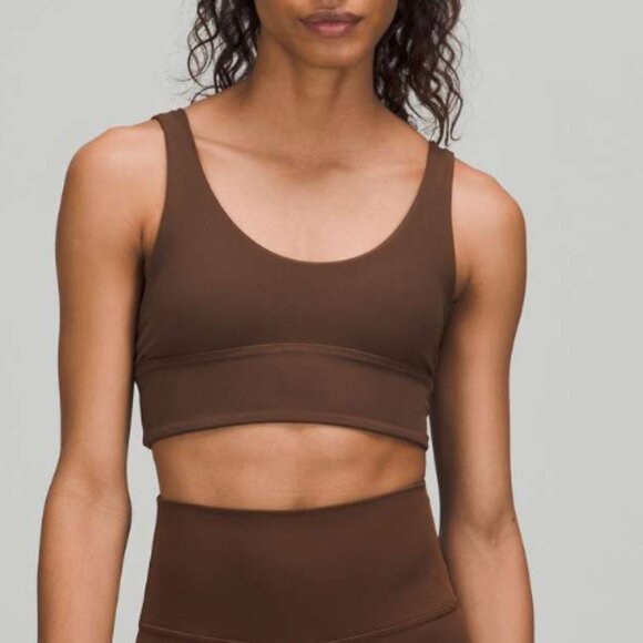 Brown Lulu Align Bra - Picture 1 of 6
